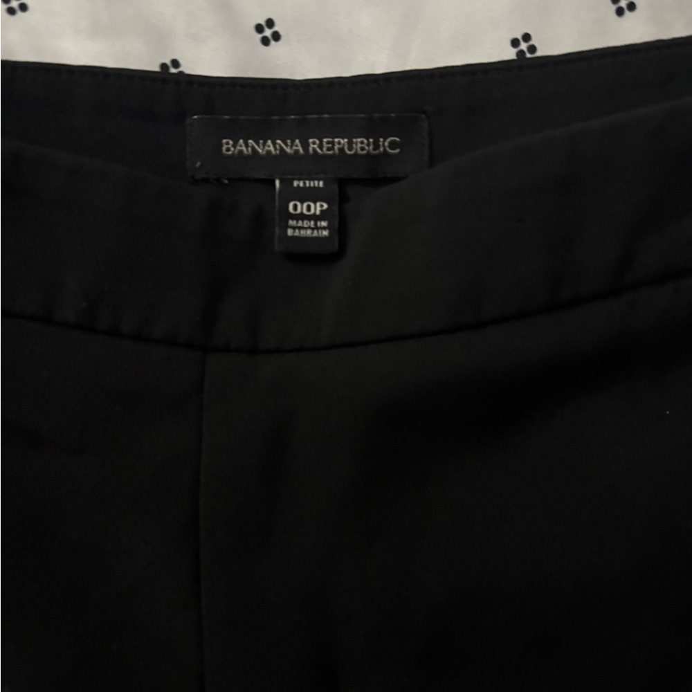 Banana Republic Classic Black Trousers